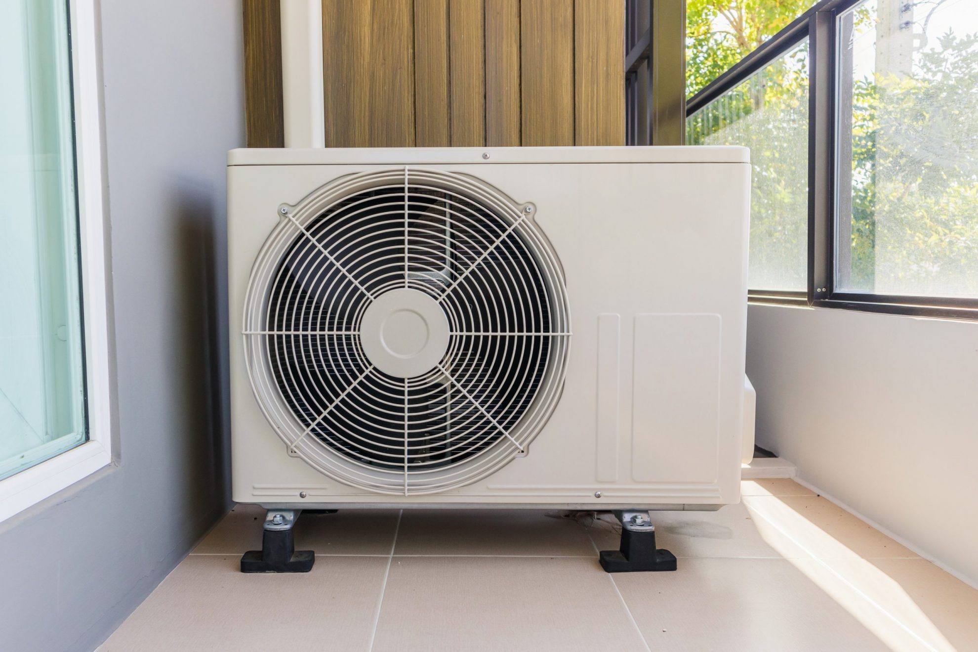Photo of AC fan illustrates blog: "What To Do When Your Air Conditioner Fan Is Not Working"